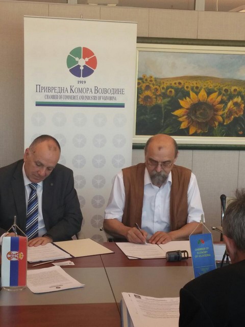 Привредна комора Војводине потписала Споразум о сарадњи са Асоцијацијом индустријских гасара Србије