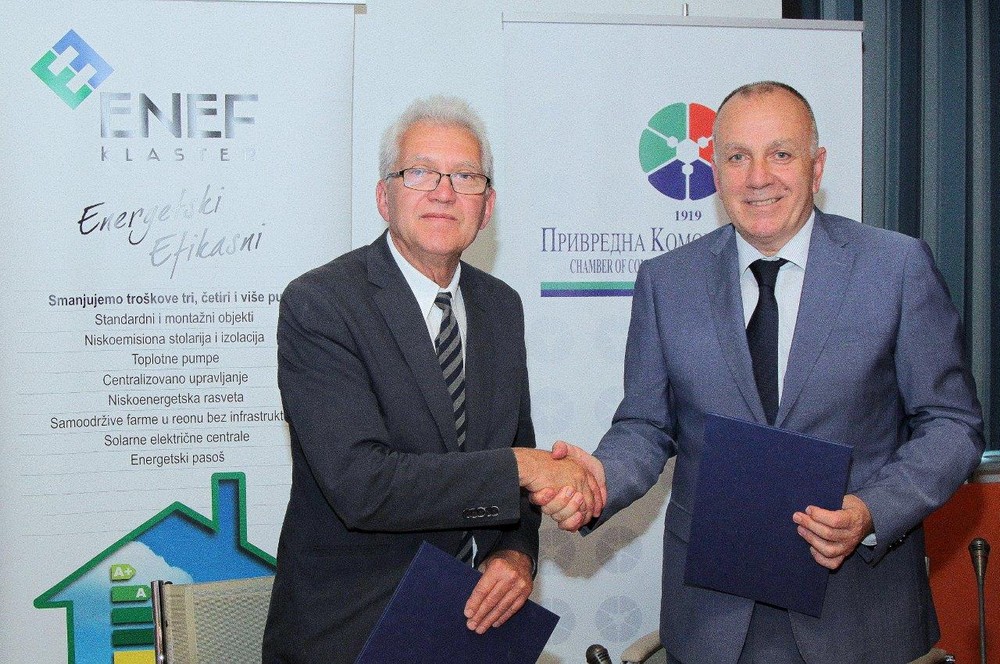 Привредна комора Војводине потписала Споразум о сарадњи са Удружењем „Кластер за енергетску ефикасност“