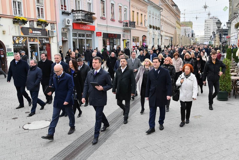 У центру Новог Сада отворена Интерактивна изложба „1918“