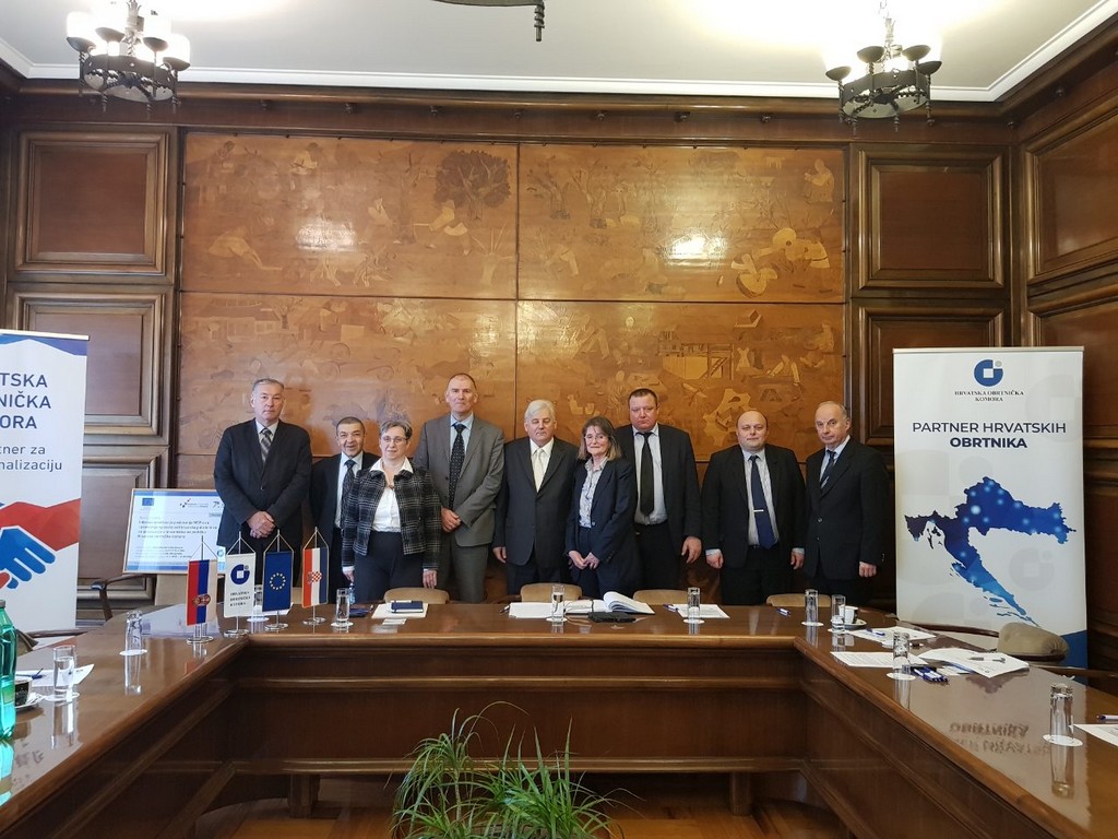 Састанак делегација Привредне коморе Војводине и Хрватске обртничке коморе