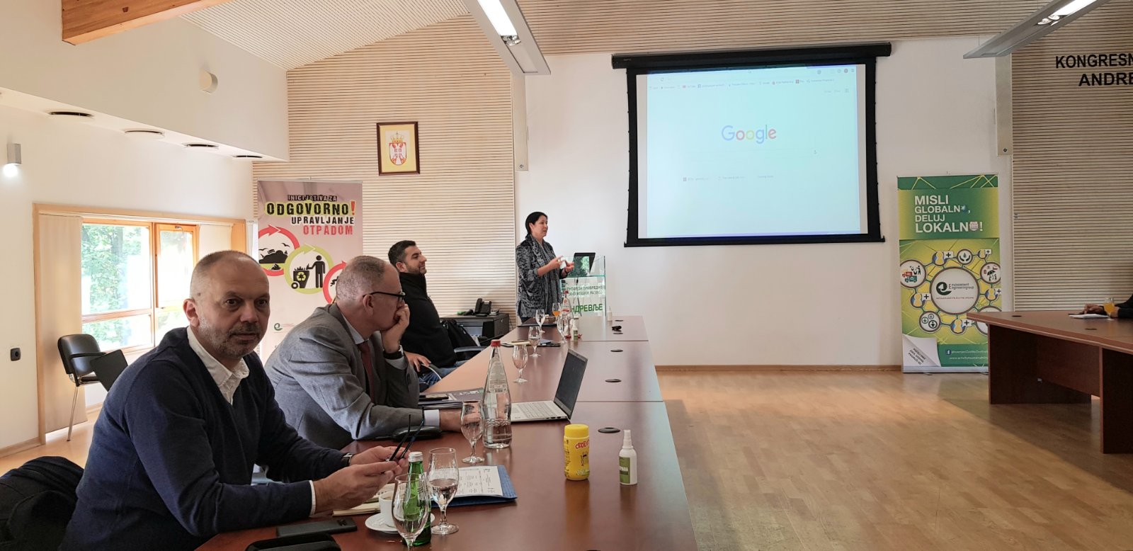 У центру за привредно технолошки развој на Андревљу у току је тренинг „ Од отпада до ресурса“