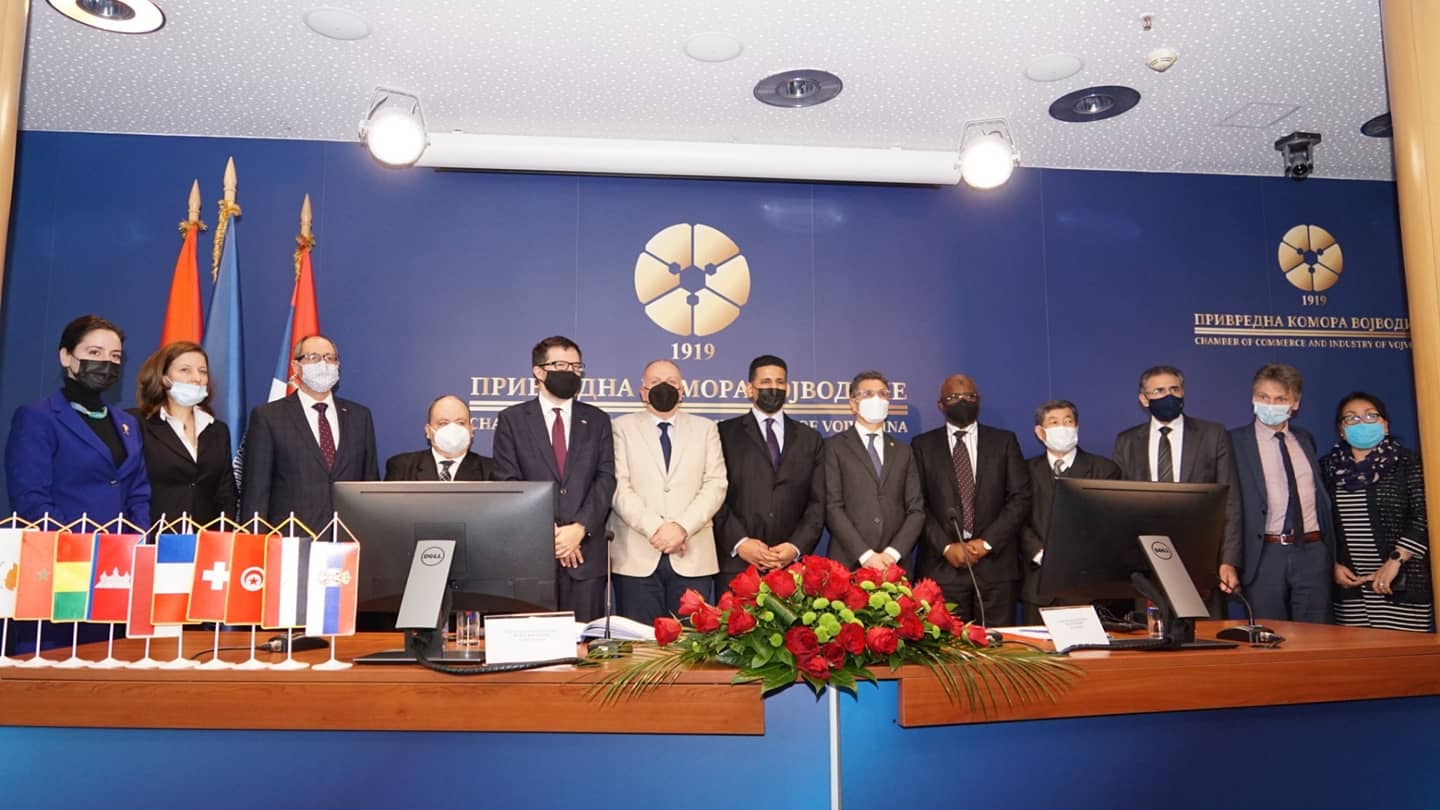 У Привредној  комори  Војводине одржан је Округли сто  Групе франкофоних амбасадора у Републици Србији