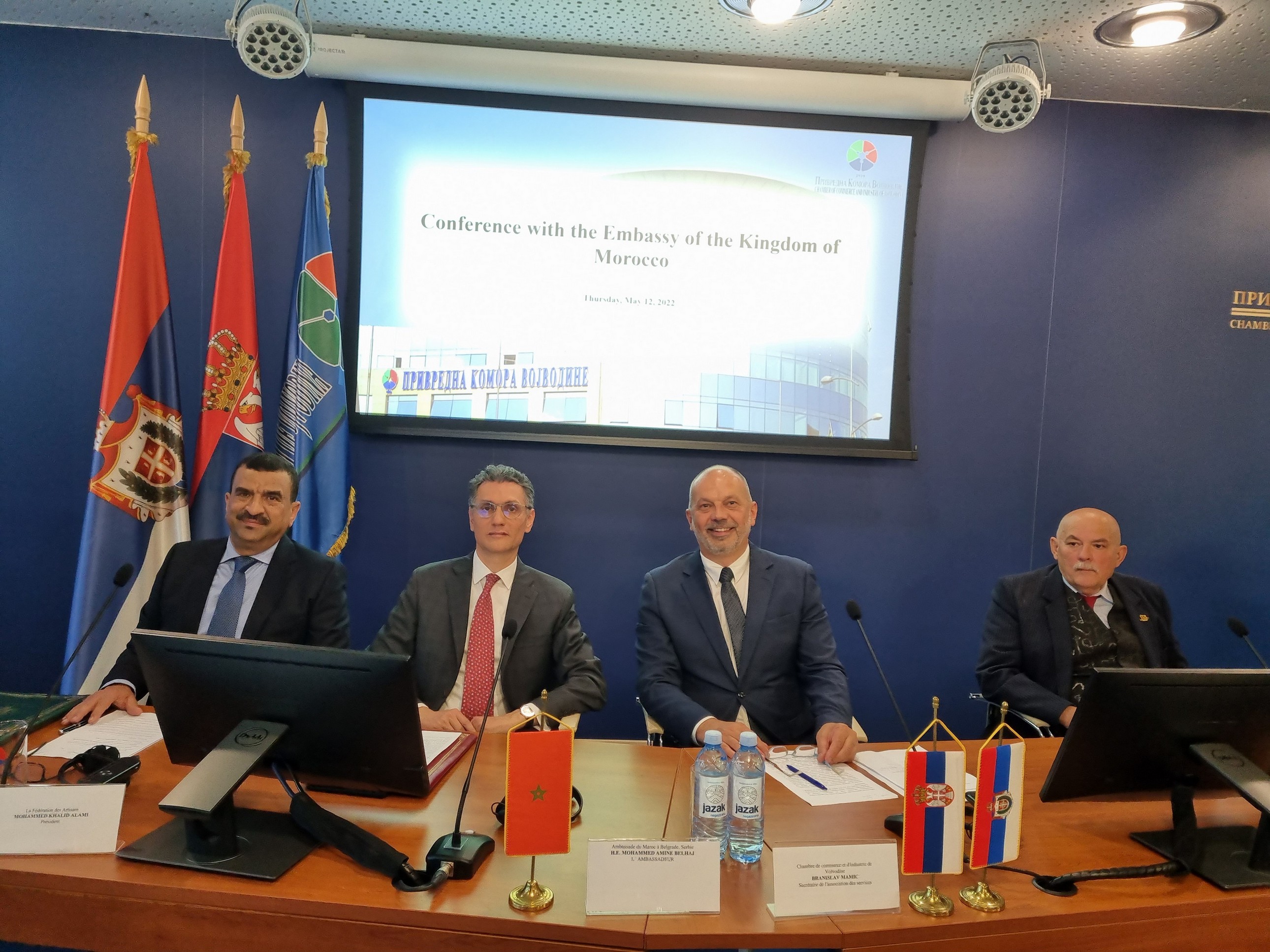 У Привредној комори Војводине одржана конференција са представницима Амбасаде   Краљевине Мароко  и изложба занатских производа